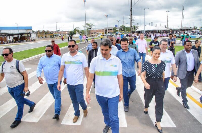 Prefeito Eduardo Braide entrega obras de urbanização do Anel Viário e anuncia realização do Carnaval de Passarela.