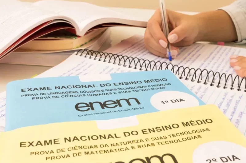 Domingo é o segundo dia de provas do Enem 2022