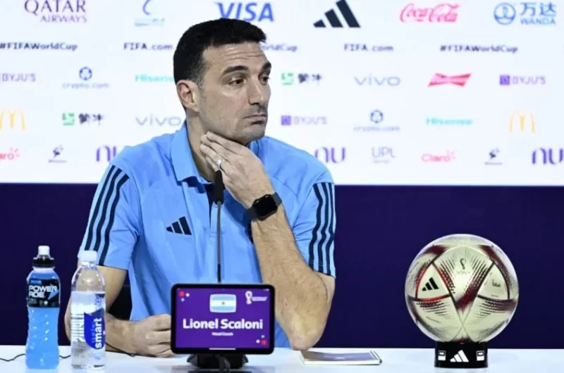 Técnico da Argentina esboça escalação para enfrentar a Croácia