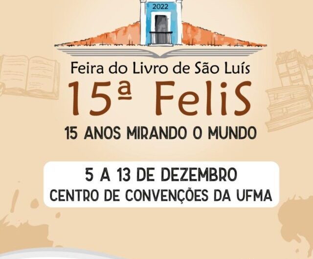 Abertura da 15ª edição da Feira do Livro nesta segunda-feira (5), no Centro de Convenções da UFMA