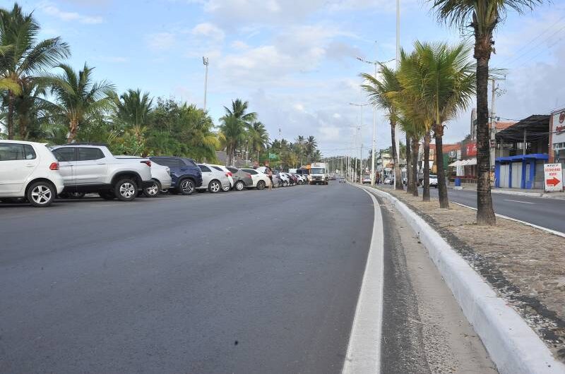 Prefeitura disciplinará horário de estacionamento em mais um trecho da Avenida Litorânea