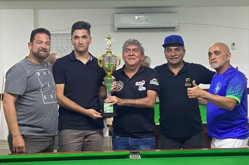 Davi Duailibe é campeão da Copa Josilda Bogéa de Snooker Six Red