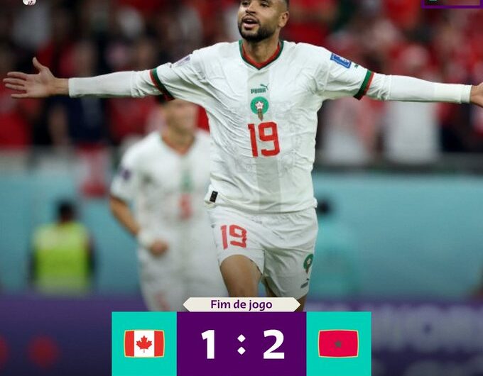 Marrocos vence Canadá e volta às oitavas da Copa após 36 anos