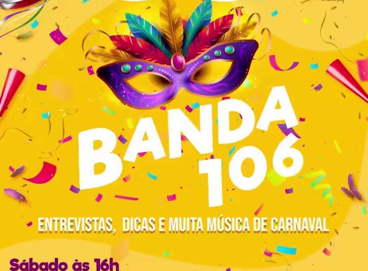 Programa Banda 106 na Rádio Universidade FM 106,9