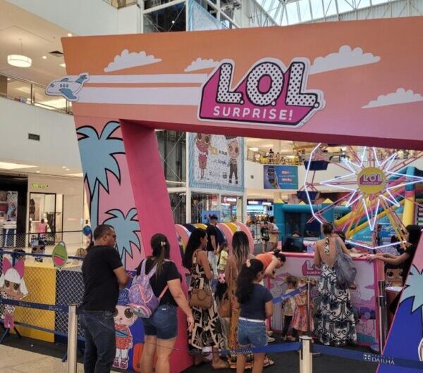 Parque L.O.L. Surprise! Born 2 Travel  é a atração das férias no Shopping da Ilha