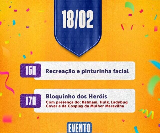 Criançada na folia carnavalesca  do São Luís Shopping