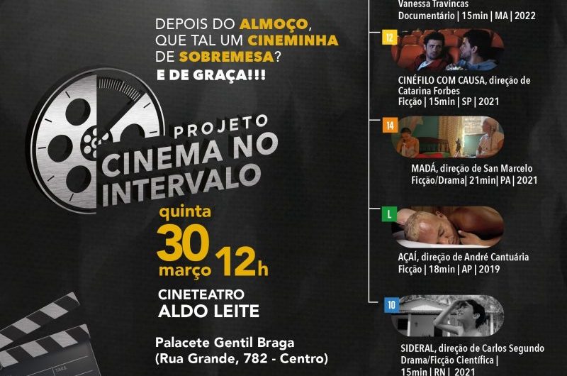 UFMA promove amanhã segunda sessão do projeto Cinema No Intervalo