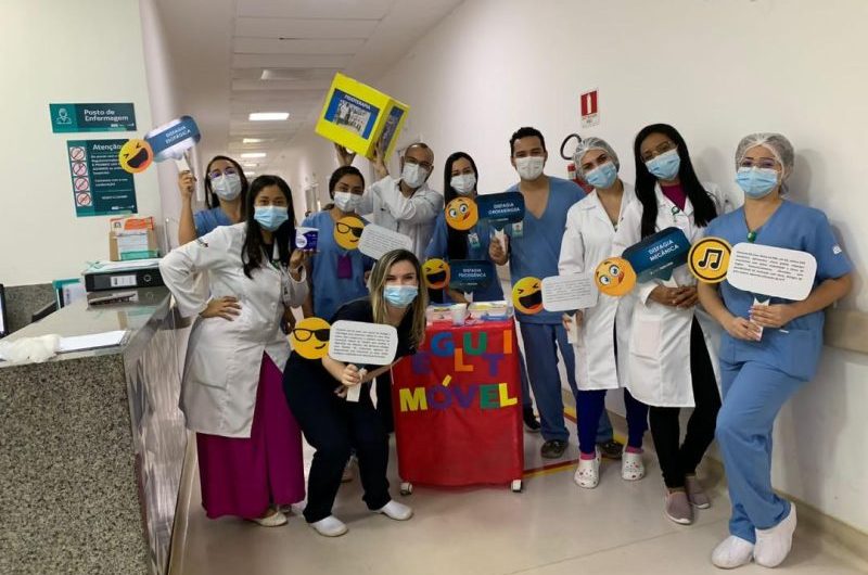 HOSPITAL DOS SERVIDORES ESTADUAIS (HSE-HSLZ) REALIZOU AÇÃO EDUCATIVA SOBRE A DISFAGIA