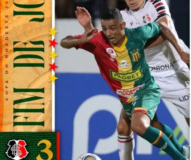 Santa Cruz-PE derrota Sampaio Corrêa-MA