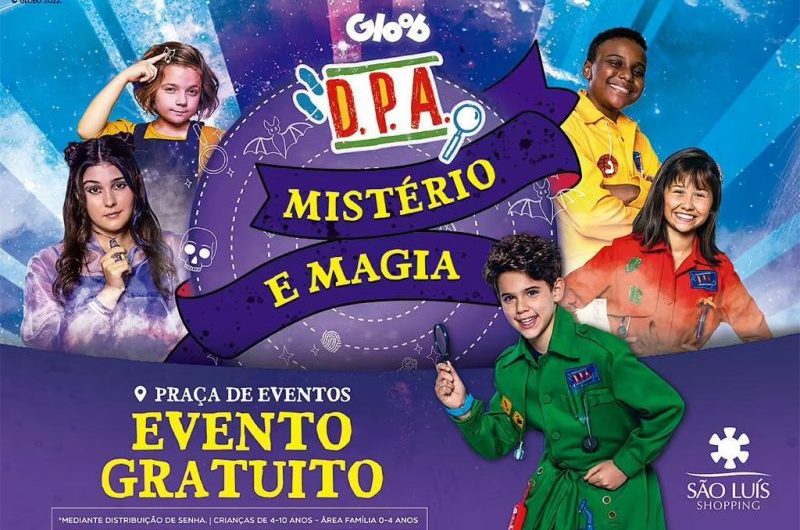 Mistério e magia para o público  infantil no São Luís Shopping