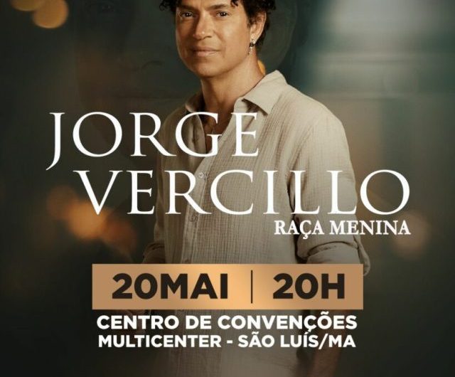 São Luís receberá show da nova turnê de Jorge Vercillo em maio