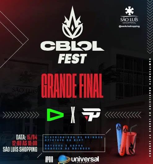 Final de jogos eletrônicos será  transmitido no São Luís Shopping