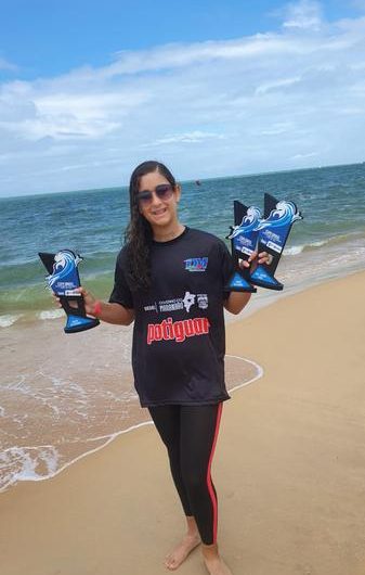 Águas Abertas: Sofia Duailibe se destaca em etapa da Copa Brasil