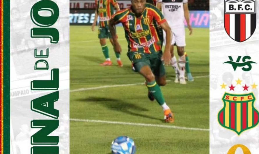 Sampaio joga mal e perde a primeira no Brasileiro