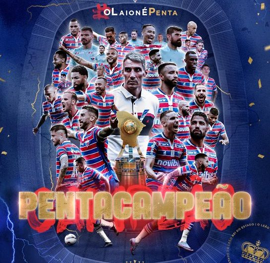 Fortaleza é pentacampeão do Cearense