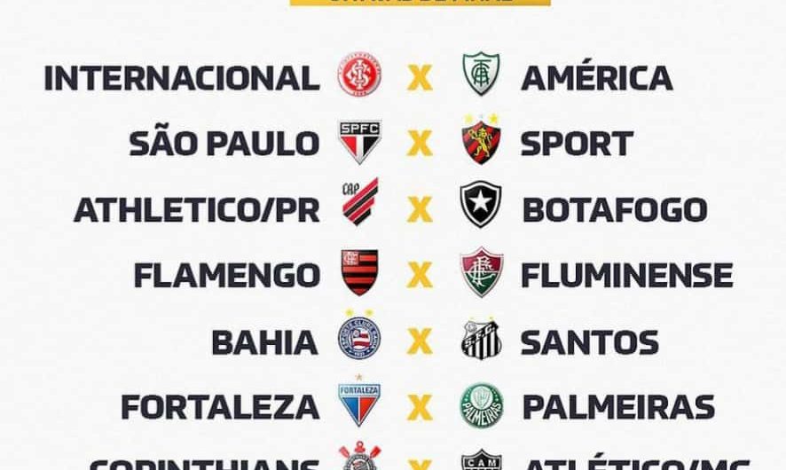 Copa do Brasil: confira os confrontos das oitavas de final