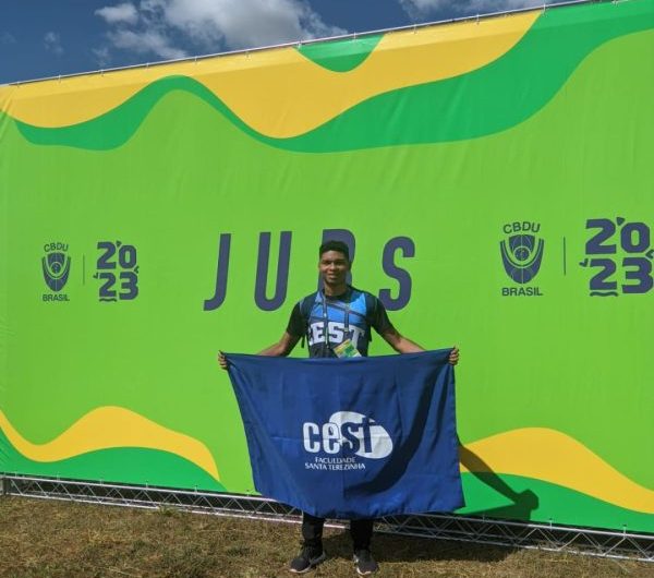 ALUNO DE FISIOTERAPIA DA FACULDADE CEST EM DESTAQUE NO JUBS