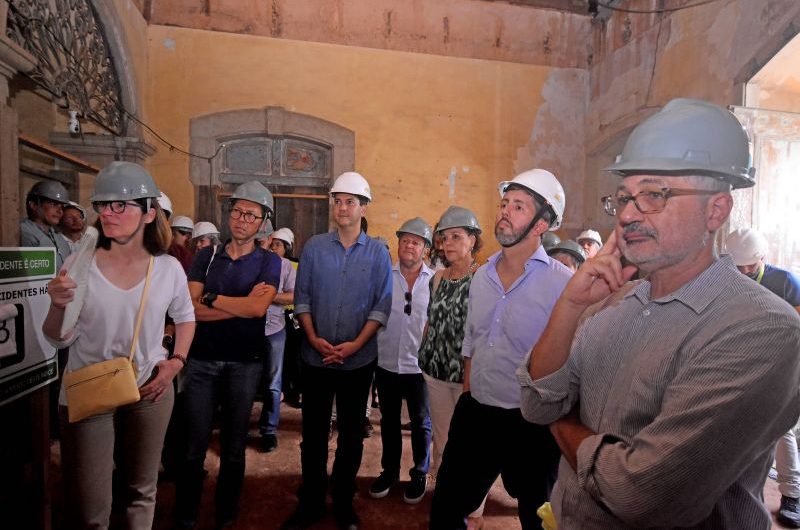 Presidente do IPHAN faz visita técnica ao palacete da Rua Formosa, futuro polo cultural e turístico de São Luís