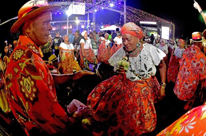 Público lota  Arraial da Cidade   em noite dedicada ao Tambor de Crioula