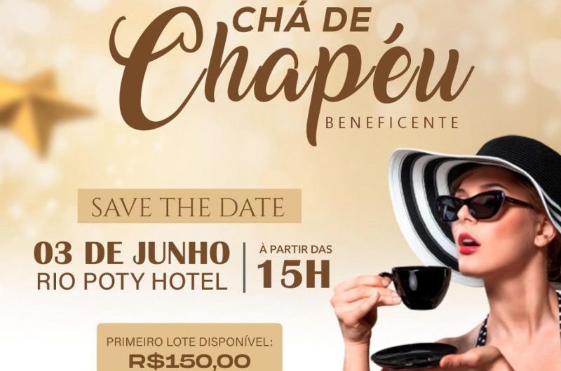 William Santos realiza a 2º edição do Chá de Chapéu Beneficente no Rio Poty Hotel