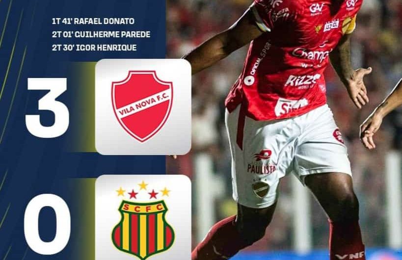 Sampaio Corrêa  perde para o Vila Nova-GO