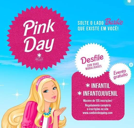 Inspirado em Barbie, São Luís  Shopping realiza Pink Day
