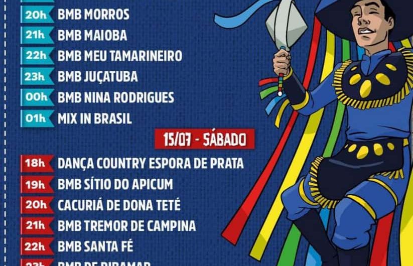 Final de semana terá São João do Maranhão em São José de Ribamar