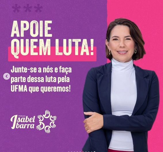 Isabel Ibarra lança nesta terça-feira candidatura à Reitora da UFMA