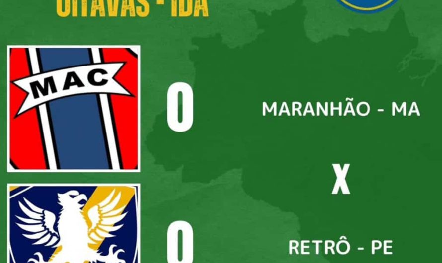 Série D: Maranhão empata com o Retrô-PE no Castelão