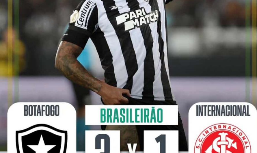 ANÁLISE: Botafogo prova que há vida sem Tiquinho Soares após vitória sobre o Internacional