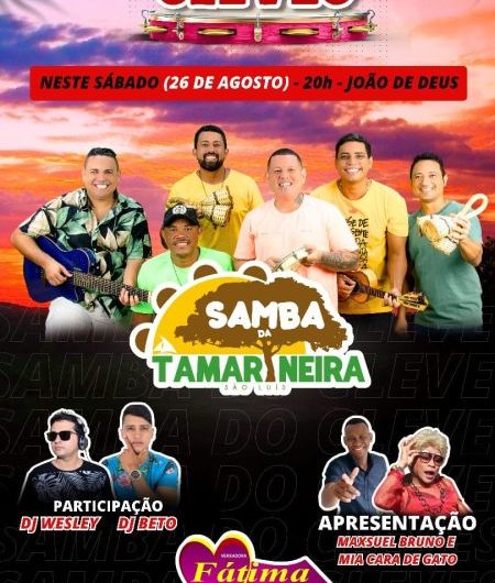 Samba da Tamarineira se apresenta neste sábado (26) no Samba do Cleves