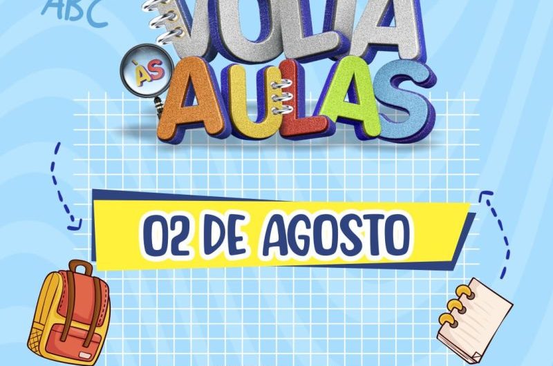 Rede pública estadual inicia segundo semestre nesta terça-feira