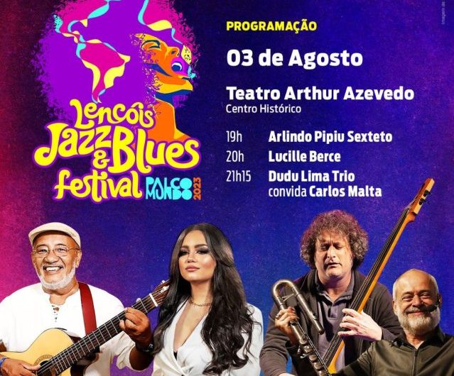 Palco Mundo do Lençóis Jazz & Blues Festival ocupa o TAA
