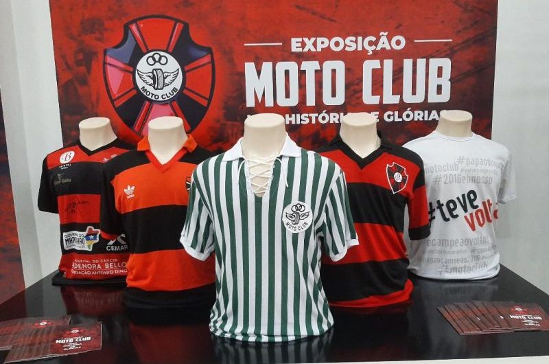 História de glórias do Moto Club  em exposição no São Luís Shopping