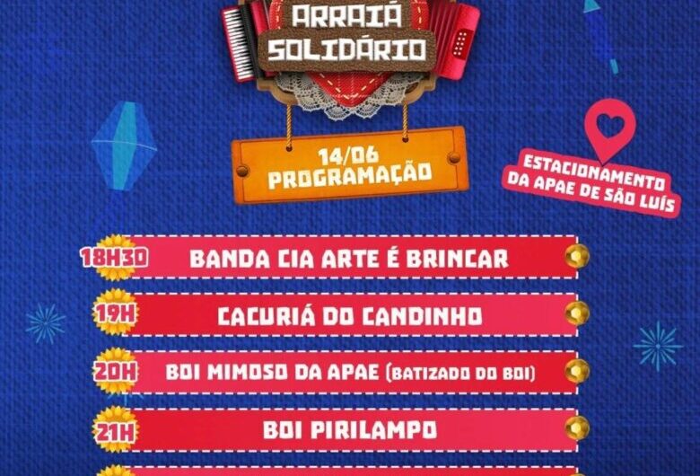 ARRAIÁ SOLIDÁRIO DA APAE DE SÃO LUÍS CELEBRA 30 ANOS DO BOI MIMOSO