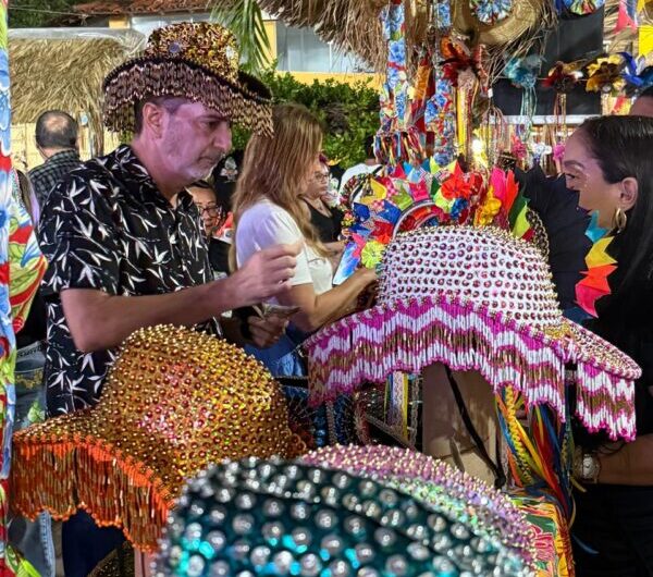 Chapéus bordados são a grande sensação do São João do Maranhão 2025 e movimentam o trabalho de artesãos