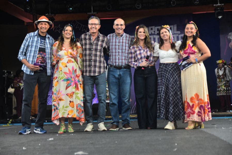 Luiz Carlos Cardoso, Jacelena Dourado, Sérvio Túlio, Carlos Afonso Melo, Fernanda Sacci, Cristiane Pessoa e Diva Campos