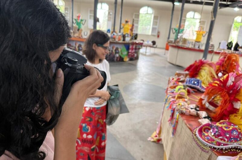 Ceprama recebe visita de alunos da UFMA em aula prática de Fotografia em Relações Públicas