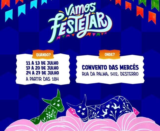 Projeto “Vamos Festejar” celebra tradição, cultura e memória no Convento das Mercês