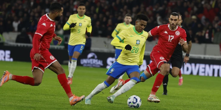 Brasil decepciona e empata com a Tunísia em amistoso na França