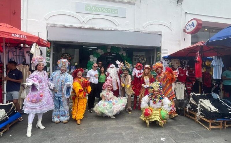 CDL São Luís lança campanha Natal Show de Prêmios com cortejo natalino pela Rua Grande