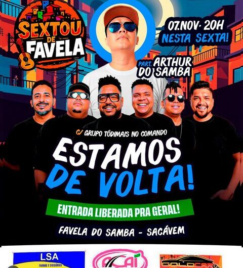 EXPLOSÃO DE ALEGRIA! O SEXTOU DE FAVELA CHEGOU!