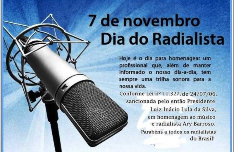Curiosidades sobre o Dia do Radialista. Por Ed Wilson Ferreira Araújo