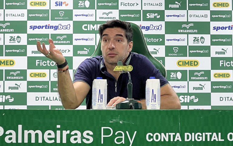 Técnico do Palmeiras, Abel Ferreira joga a toalha no Brasileirão: ‘Campeonato está entregue’