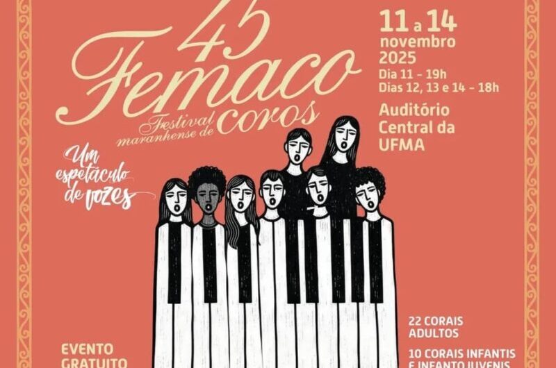 45º FEMACO reúne corais de todo o Maranhão em quatro dias de celebração ao canto coletivo