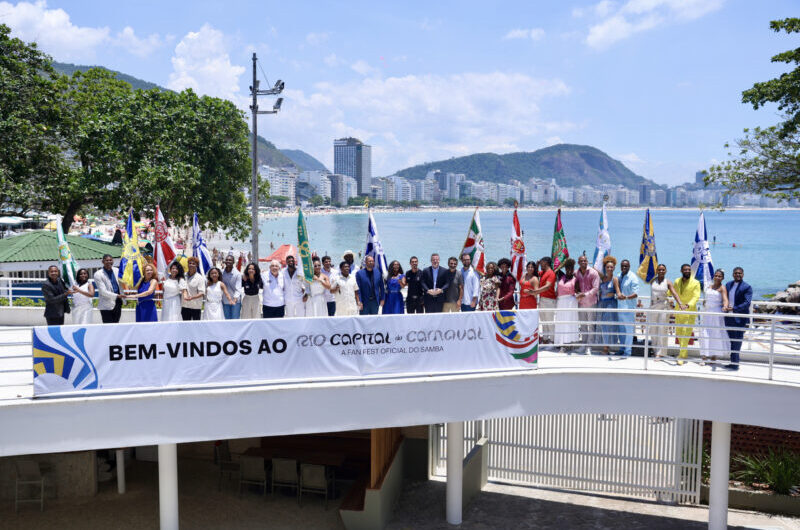Sambistas farão shows na praia de Copacabana em janeiro