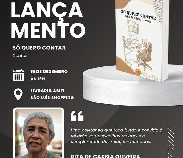 Professora da UFMA lança livro de contos em São Luís