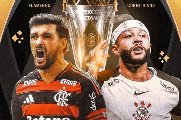 Supercopa do Brasil: CBF define data do duelo entre Corinthians e Flamengo