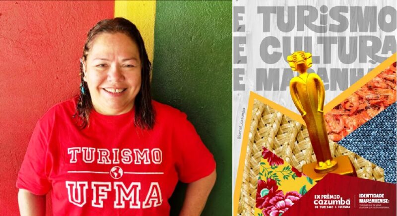Votação para o IX Prêmio Cazumbá de Turismo e Cultura 2026 termina, nesta segunda-feira, 29. Professora Mônica Araújo, do Curso de Turismo da UFMA, concorre em duas categorias.