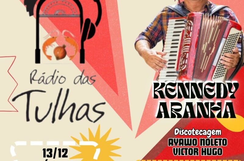 Rádio das Tulhas homenageará o cantor, compositor e multi-instrumentista Kennedy Aranha, neste sábado, 13, dia nacional do forró e do nascimento de Luiz Gonzaga